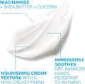La Roche-Posay Cicaplast Mains: Repairing Hand Cream for Dry, Cracked Hands - Hypoallergenic Moisturizer for Sensitive Skin & Eczema Relief
