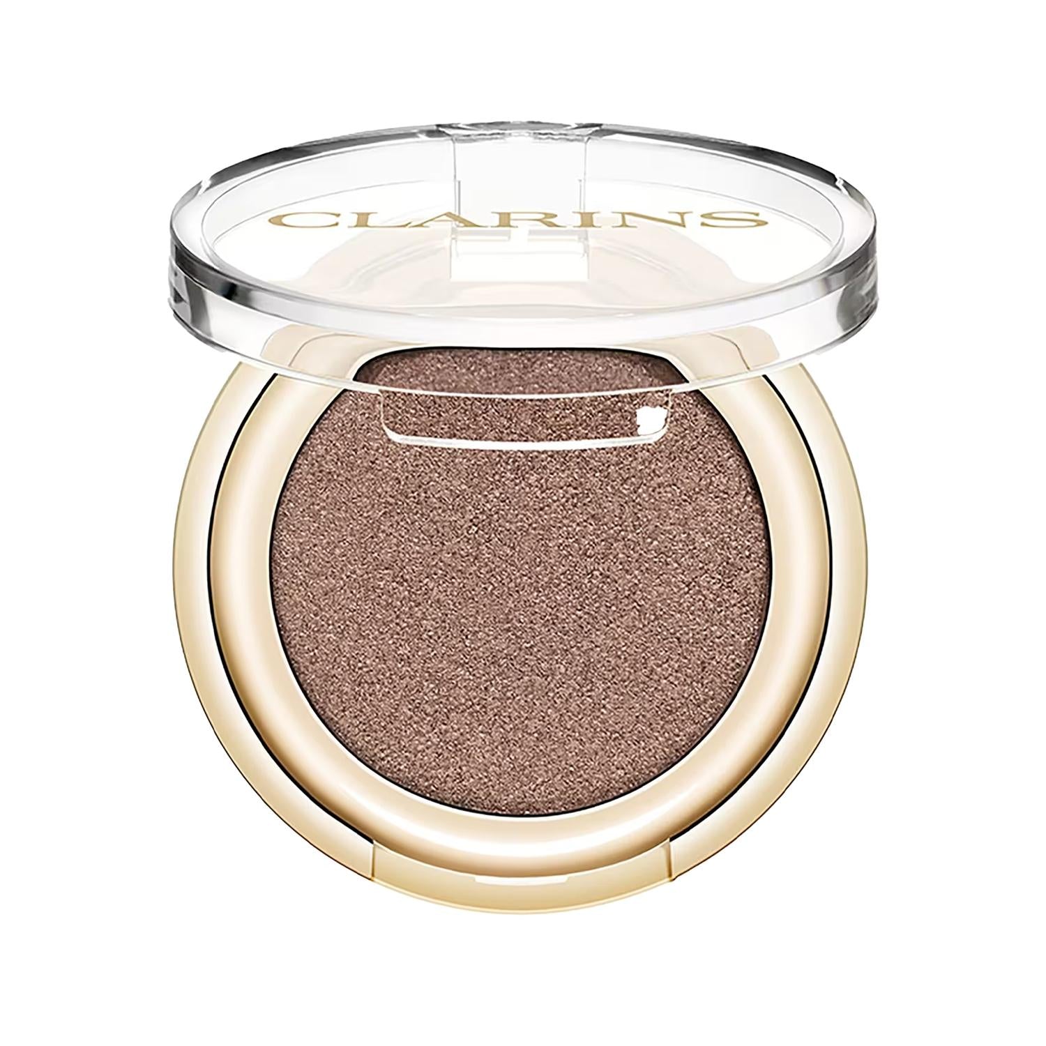 Clarins Ombre Skin Satin Taupe Single Eyeshadow: Versatile Neutral Color for a Subtle, Elegant Eye Look