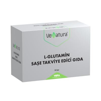 Venatura L-Glutamine Dietary Supplement - 30 Sachets for Muscle Recovery & Wellness