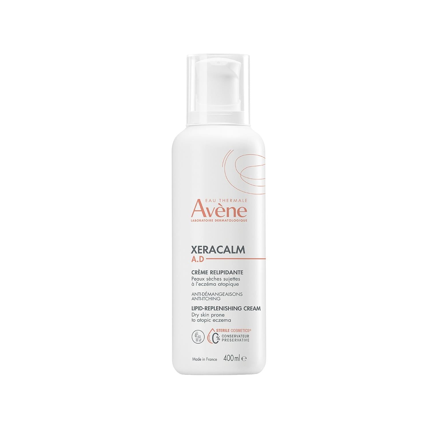 Avene XeraCalm A.D Lipid-Replenishing Moisturizing Cream for Atopic Skin - 13.53 fl oz, Sensitive Skin Care