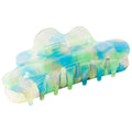 Chunks Large Nimbus Jelly Hair Claw Clip - Secure & Stylish Hold for Thick Hair - Plant-Based Acetate, Fashionable Hair Accessory