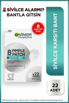Garnier Pure Active: Anti-Acne Pore Strips with Salicylic Acid & Tea Tree Oil - Blackhead Remover, Facial Cleanser (22 Strips)