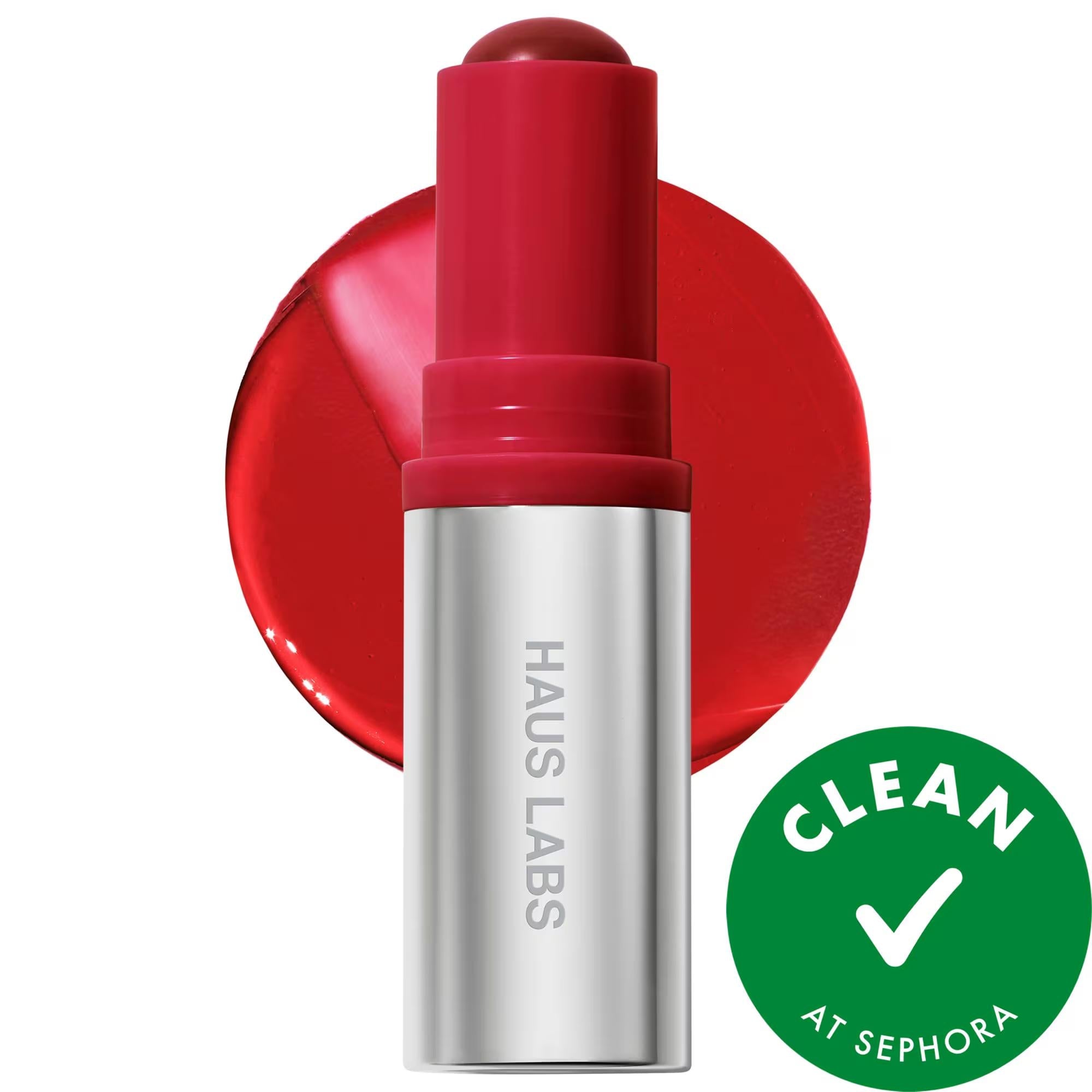 Color Fuse Longwear Hydrating Glassy Lip + Cheek Blush Balm Stick - Serum-Based, Vegan Blush for Natural Glow
