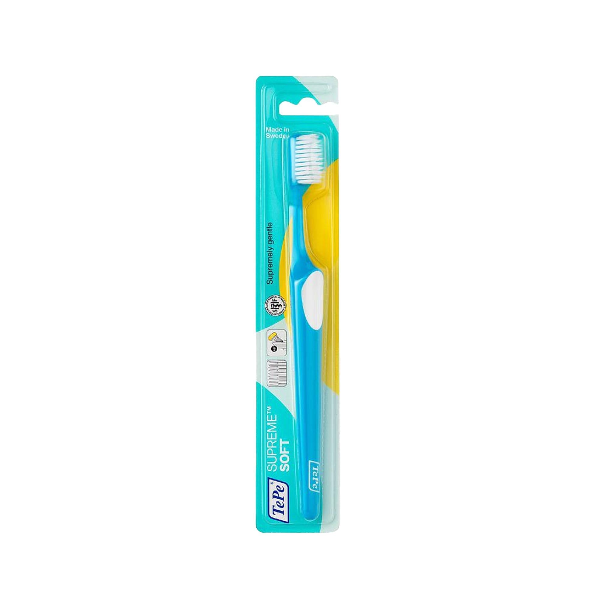 Tepe Supreme Soft Manual Toothbrush for Sensitive Teeth & Gentle Oral Care