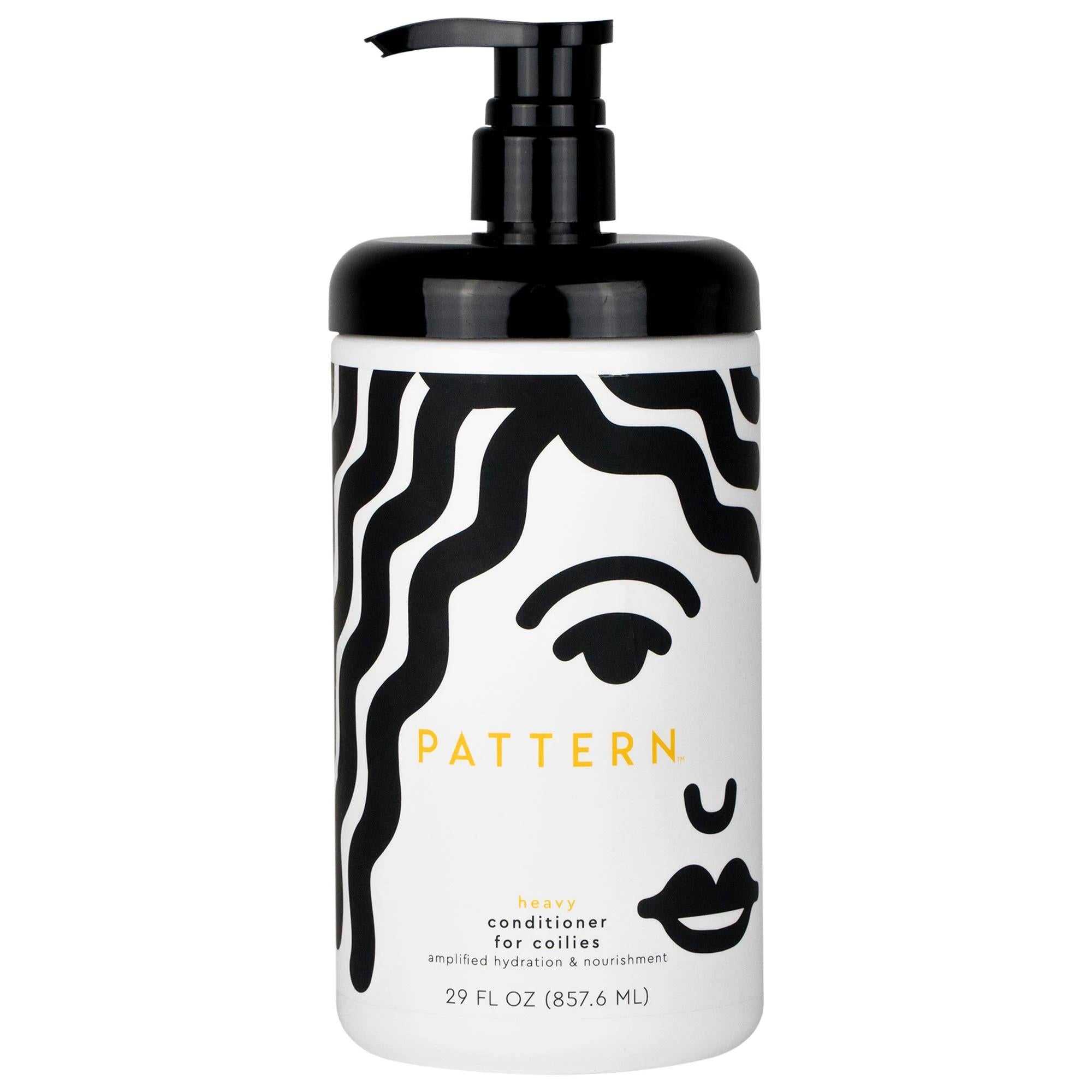 Pattern Heavy Conditioner for Coily, Curly, and Wavy Hair - Hydrating, Curl-Enhancing, Clean Beauty