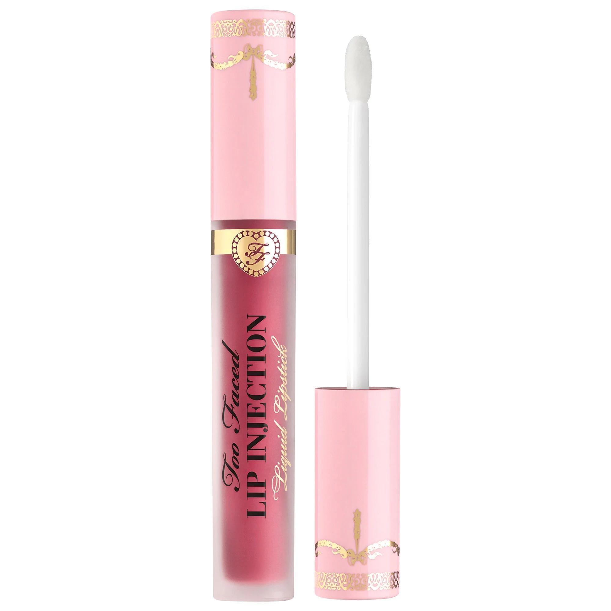 Lip Injection: Power Plumping Liquid Lipstick - Demi-Matte, Long-Wearing Color, Cruelty-Free Formula