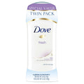 Dove Deodorant Fresh 2.6 oz Twin Pack