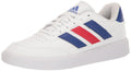 adidas Mens Courtblock Sneaker White/White/Better Scarlet 14