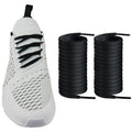 Endoto Oval Shoelaces for Nike Air Max 270 Running Replacement Shoes Laces Strings(Color:BlackSize:54Inch)