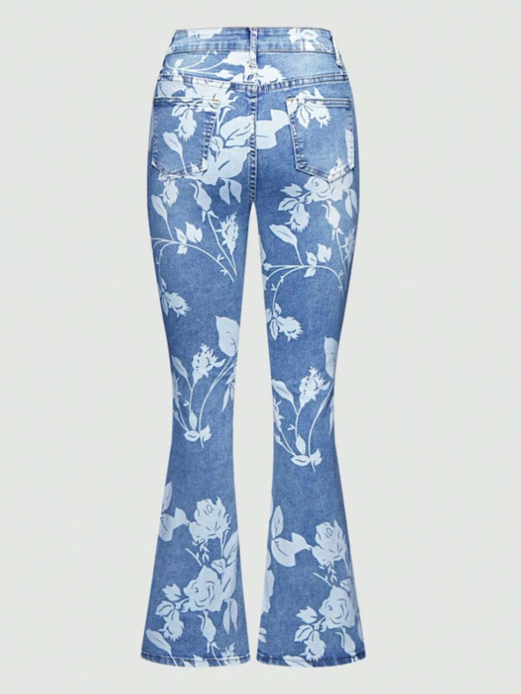 New Women’s AutumnWinter Printed Denim Pants, Women’s Denim Pants, Essential Jeans For AutumnWinter, Warm Jeans, Women’s Four Seasons Jeans, Printed Jeans
