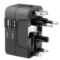 All-in-One Universal Travel Charger with Dual USB Charging Ports