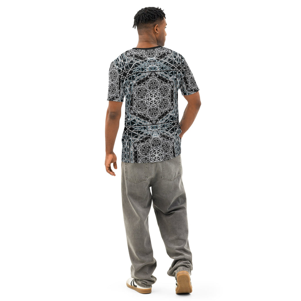 Resonant Architect | Geometry Tee | Men’s Cotton Crew Neck AOP T-shirt