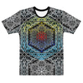 Resonant Architect | Geometry Tee | Men’s Cotton Crew Neck AOP T-shirt