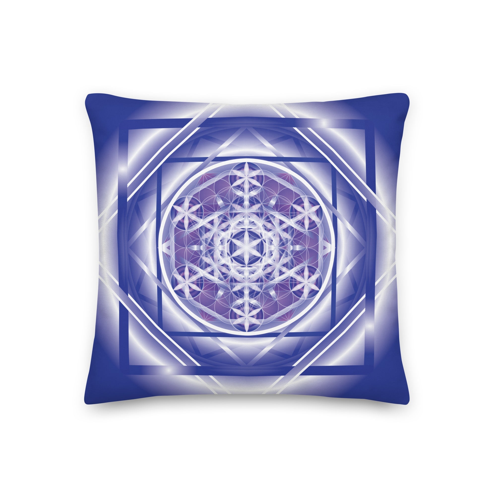 Melchizedek — Premium Pillow (Indigo/Blue)