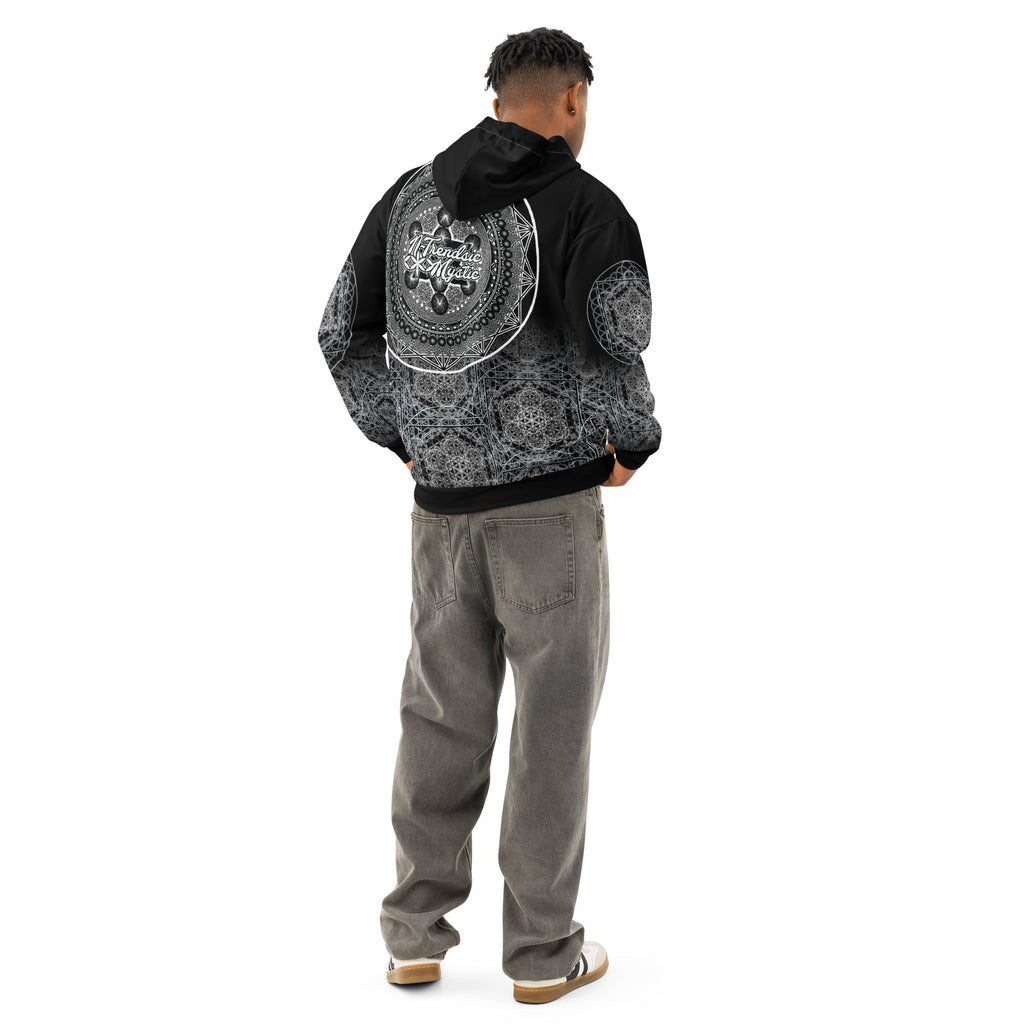 Keystone Matrix | Unisex Cotton AOP Hoodie | NTrendSic Mystic