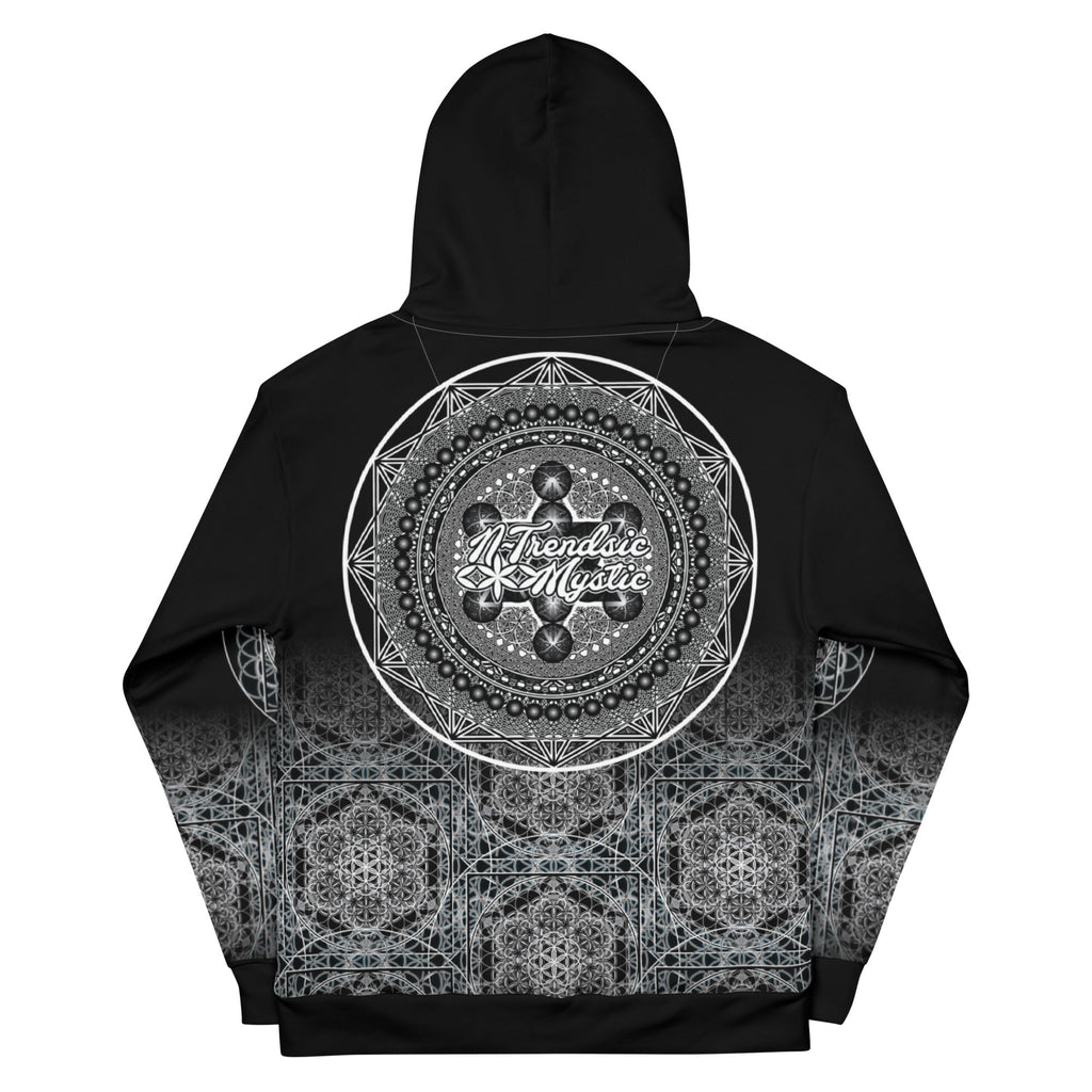 Keystone Matrix | Unisex Cotton AOP Hoodie | NTrendSic Mystic