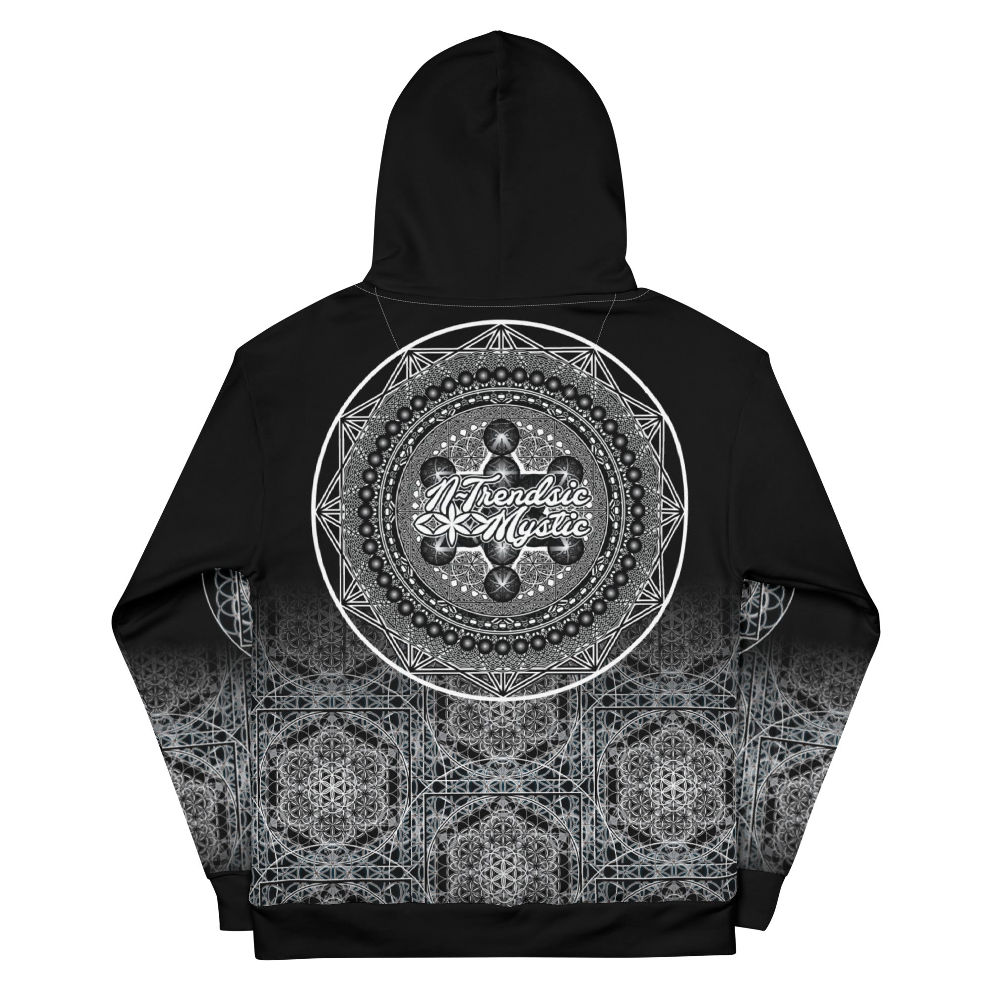 Keystone Matrix | Unisex Cotton AOP Hoodie | NTrendSic Mystic