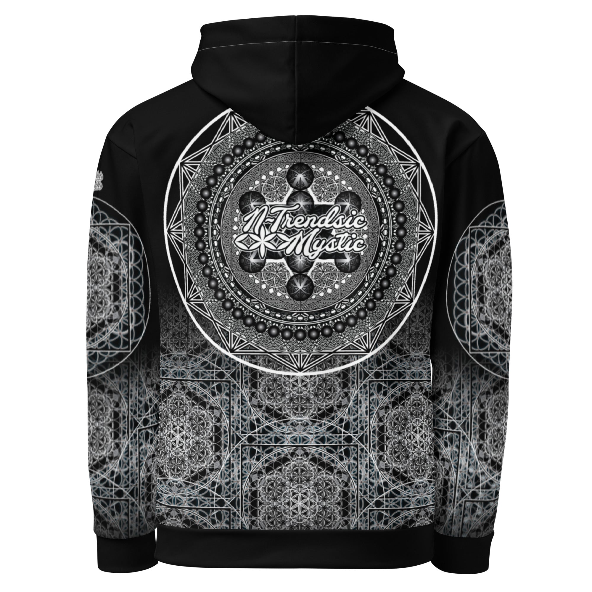 Keystone Matrix | Unisex Cotton AOP Hoodie | NTrendSic Mystic