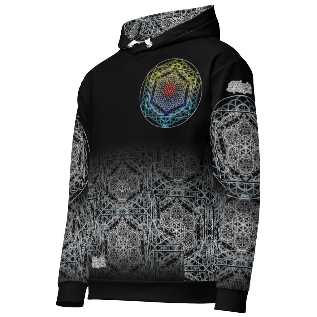 Keystone Matrix | Unisex Cotton AOP Hoodie | NTrendSic Mystic