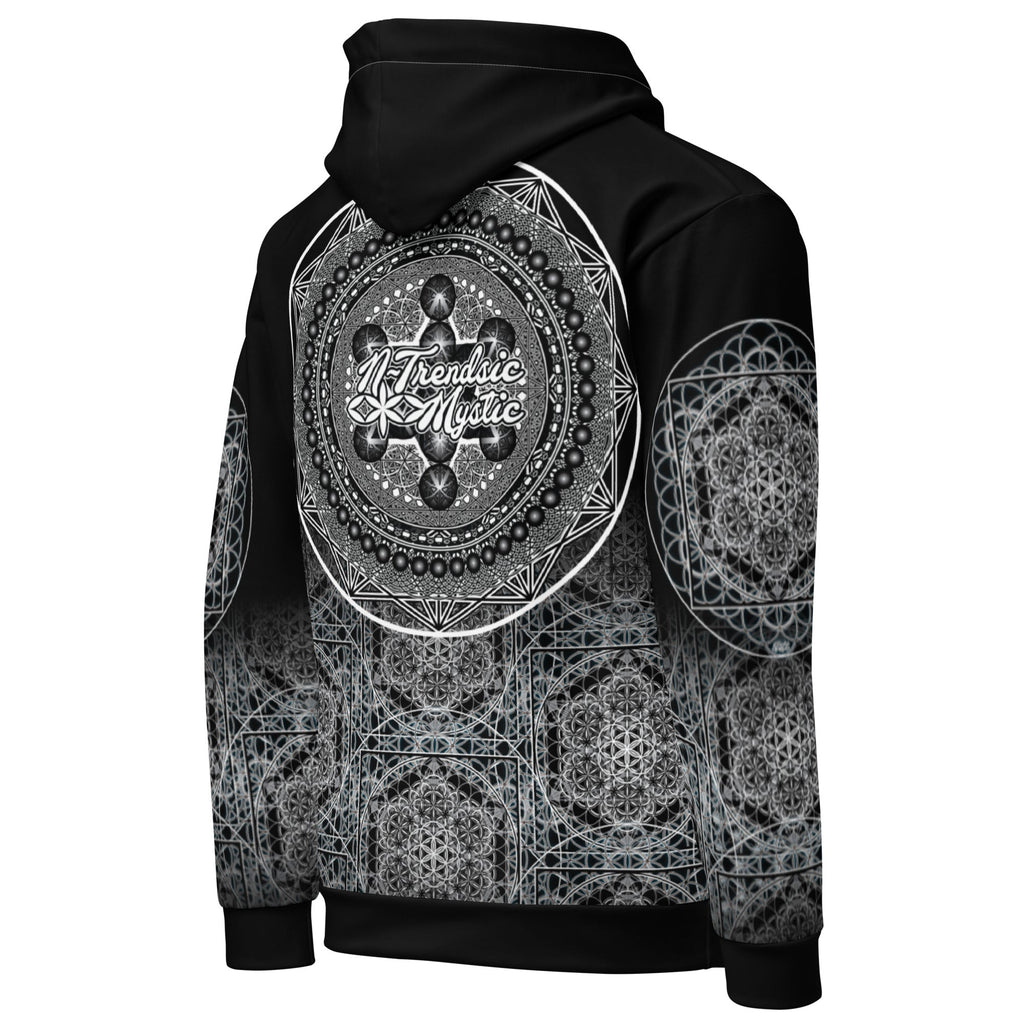 Keystone Matrix | Unisex Cotton AOP Hoodie | NTrendSic Mystic