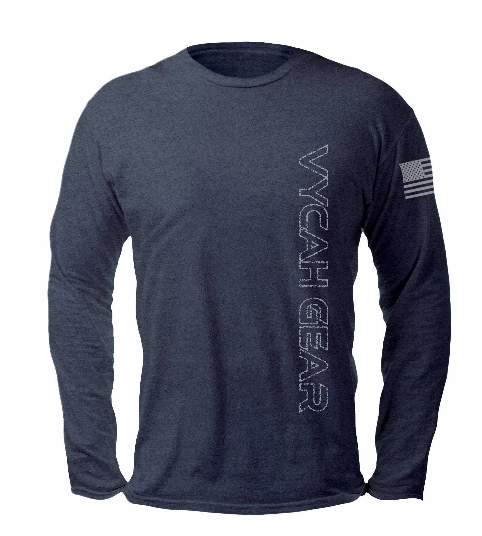 Vycah Freedom Tee - Heather Navy