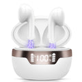 Wireless Earbud Bluetooth 5.2 Headphones with HD Mic [2023] Bluetooth Earphones in Ear Deep Bass Bluetooth Earbud IP7 Waterproof Wireless Headphones 40H Playtime Ear Buds for iPhone Android USB-C