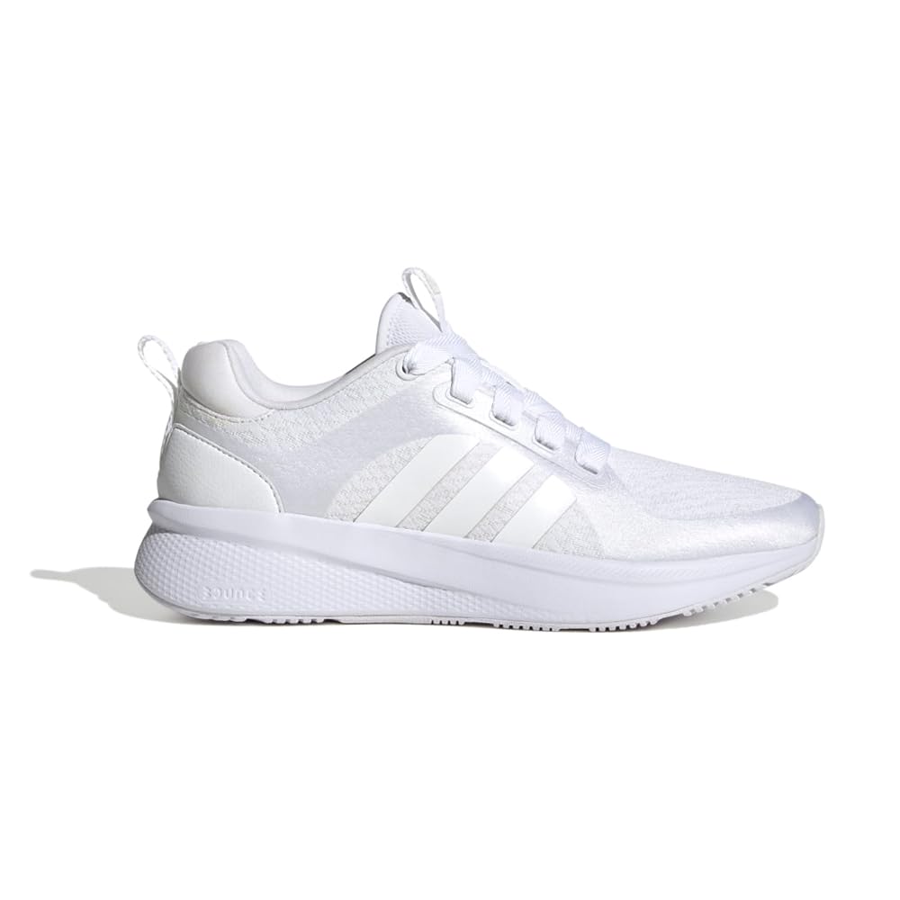 adidas Womens Edge Lux 6 Sneaker White/White/White 5.5