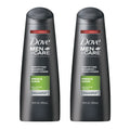 Dove Men+Care Fortifying 2 in 1 Shampoo and Conditioner Fresh and Clean for Normal to Oily Hair with Caffeine and Menthol to Help Strengthen & Nourish Hair 12 fl oz Pack of 2