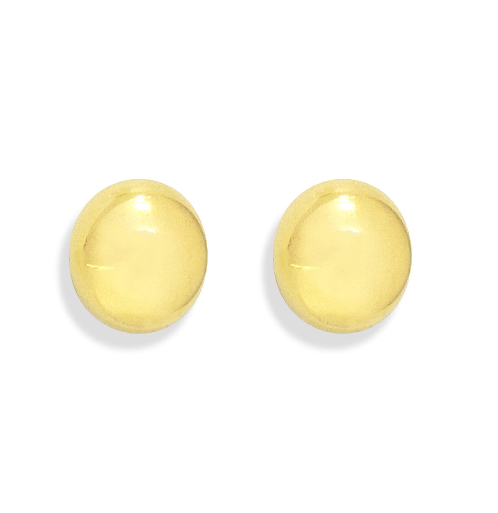 MARYLYN GOLD DOME EARRINGS