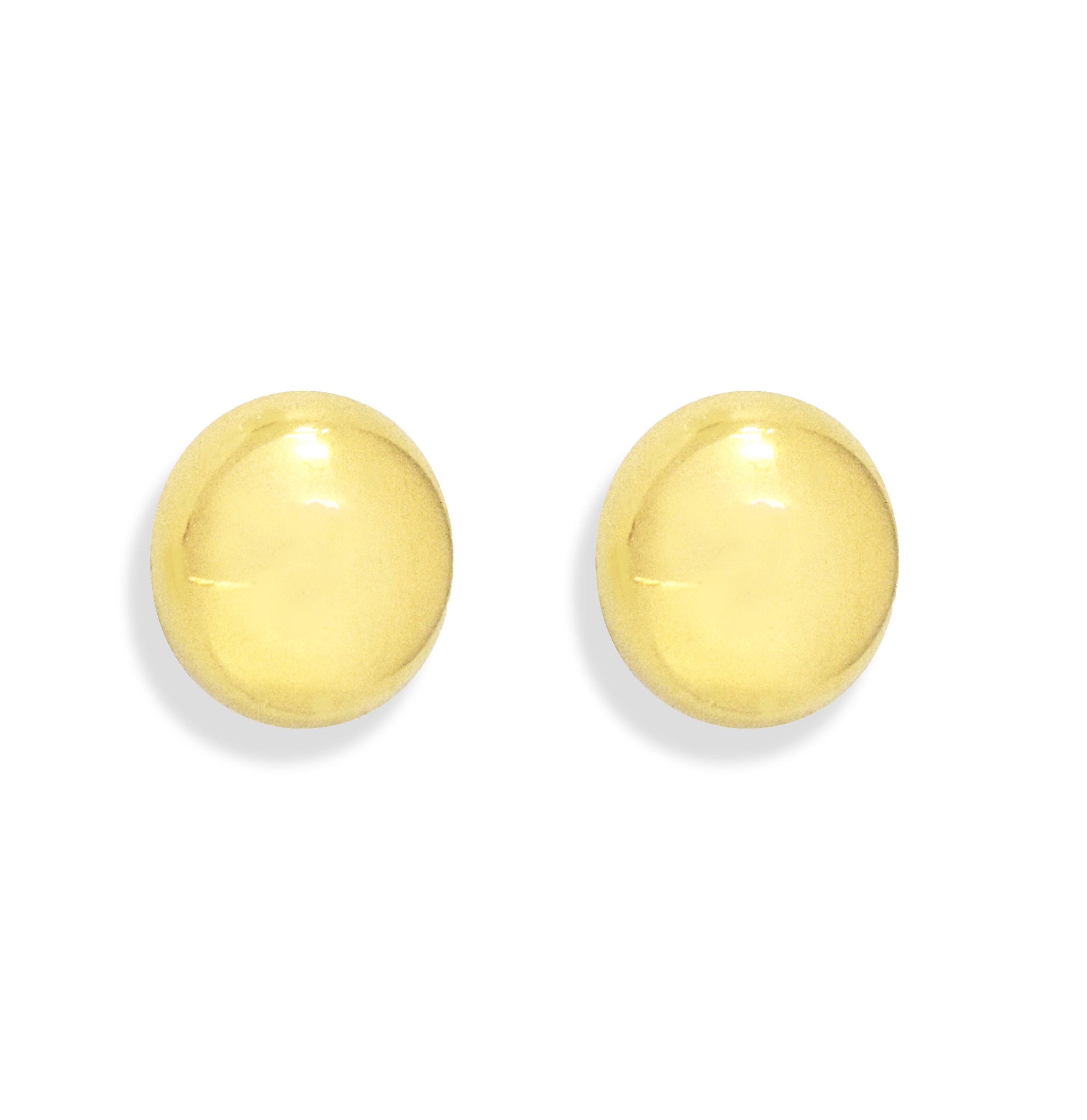 MARYLYN GOLD DOME EARRINGS