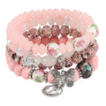 Bohemian Layered Beaded Bracelet