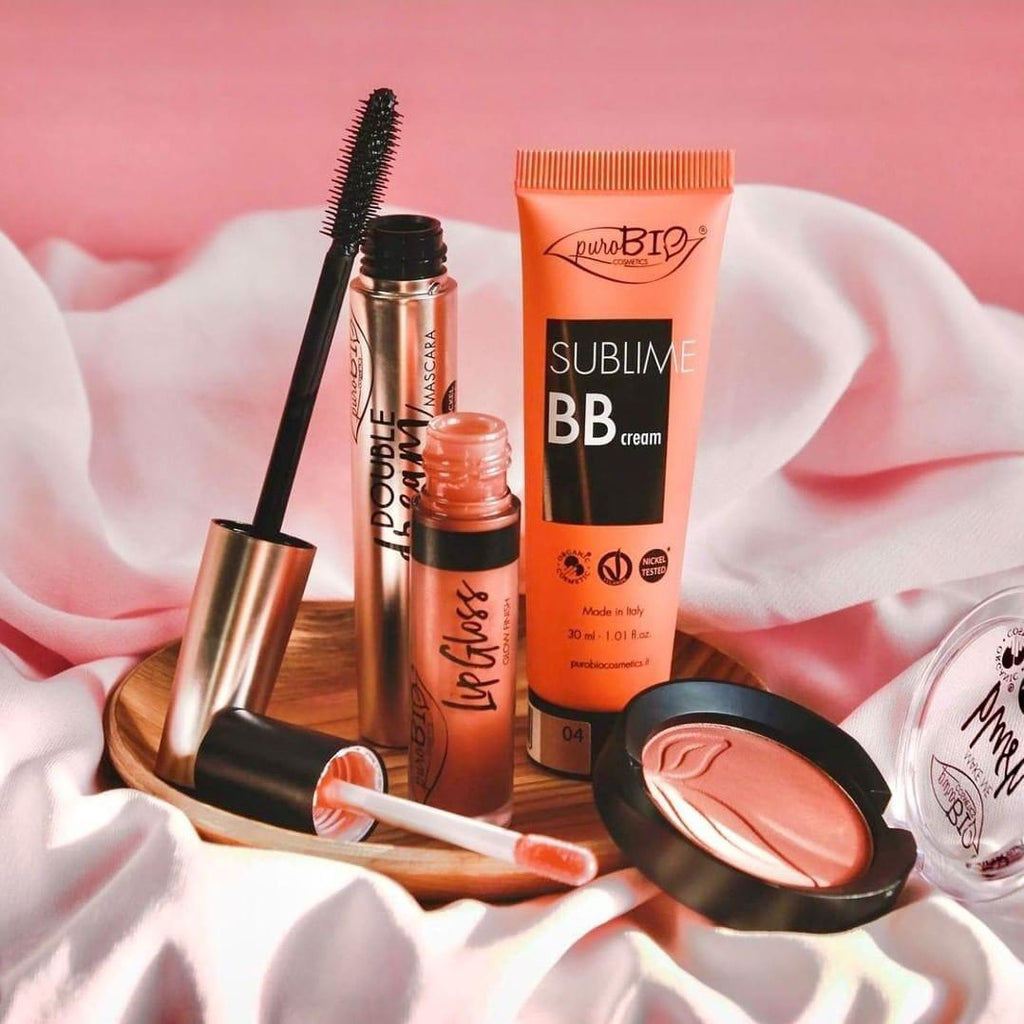 Purobio Mineral Blush - Natural & Paraben Free - Healthy Color for Sensitive Skin & Pregnancy Safe Makeup.