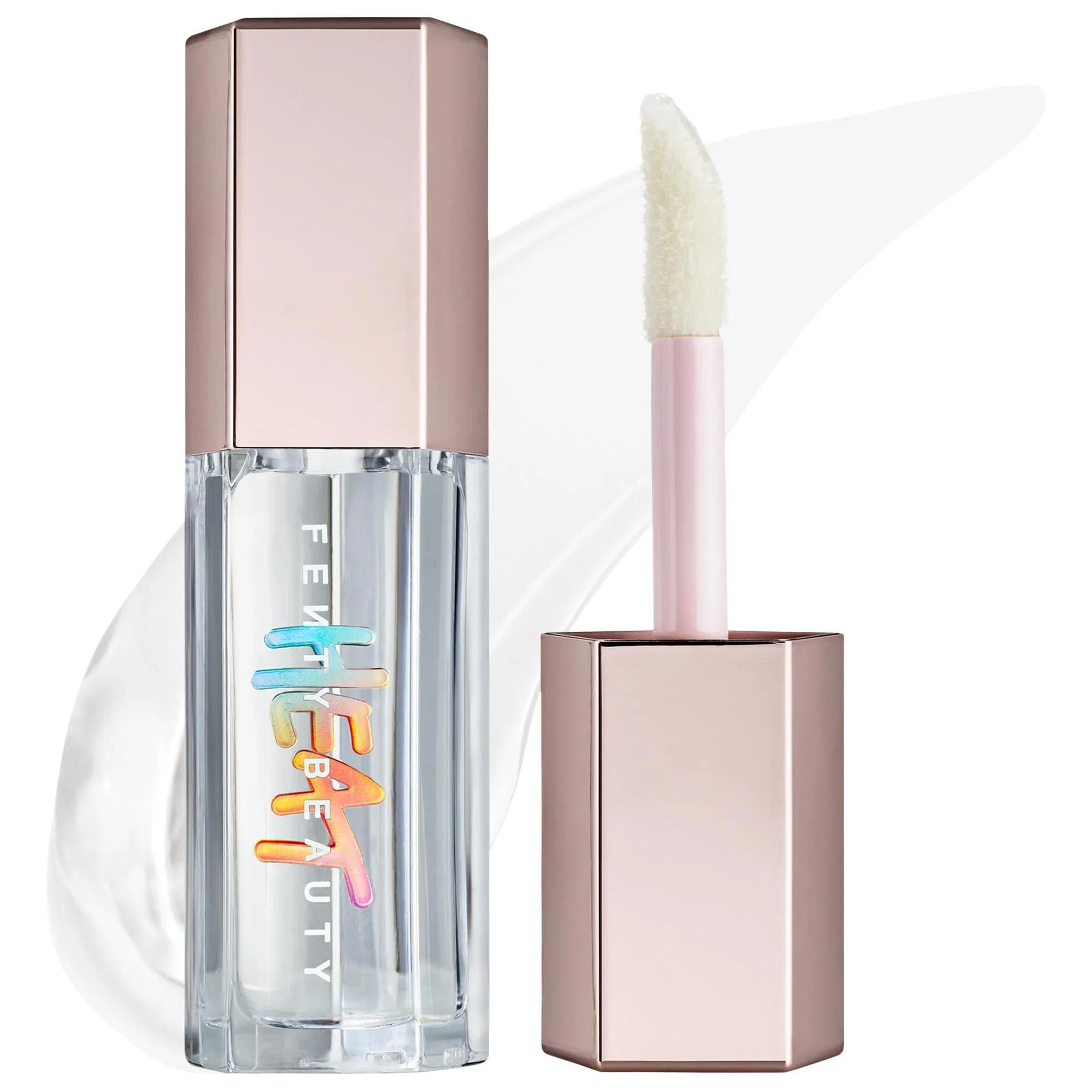 Fenty Beauty Gloss Bomb Heat: Lip Plumper & Luminizer for Fuller, High-Shine Lips | Cruelty-Free Lip Gloss