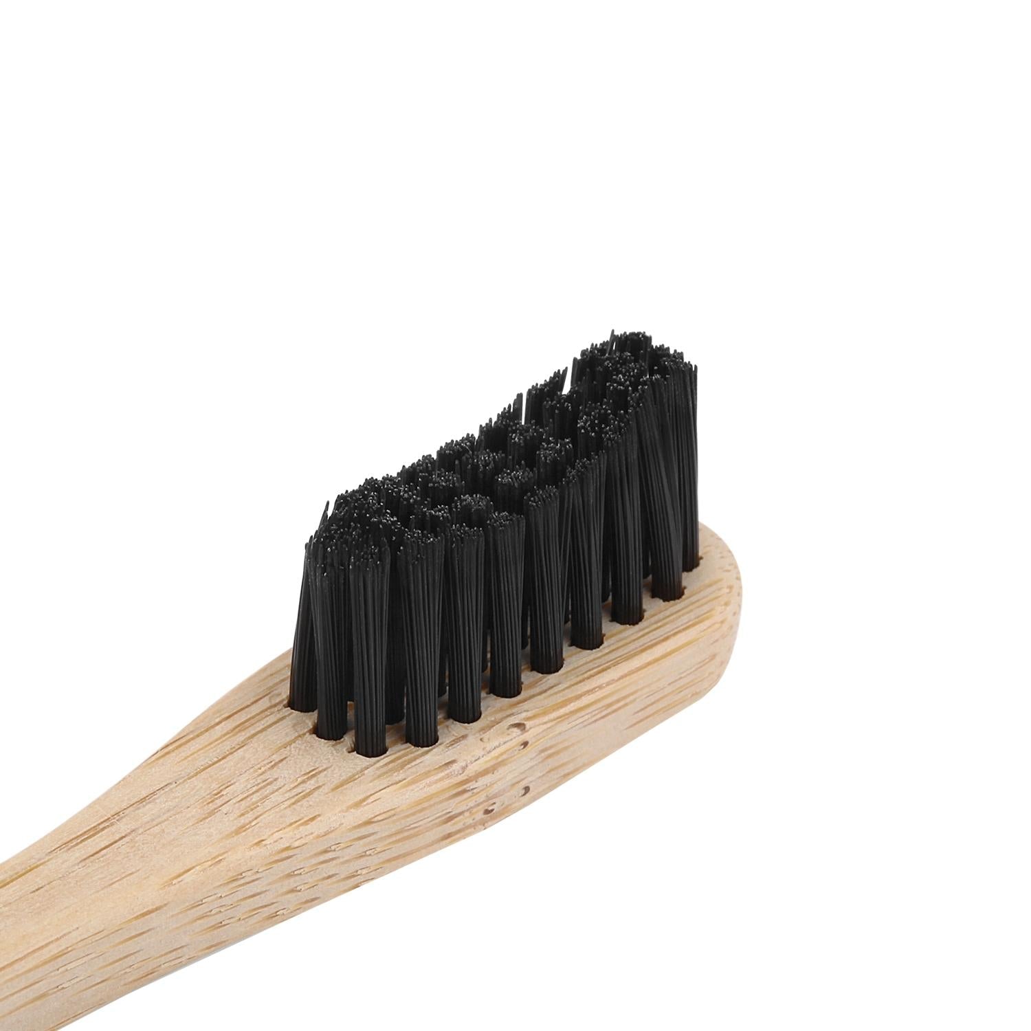 T-Brush Bamboo Adult Dark Grey Toothbrush - Eco-Friendly, Sustainable Oral Care for Environmentally Conscious Consumers