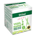 Shazel Green Coffee : Natural with Arabica Green Coffee & Cardamom - 14 Single-Serve Packets