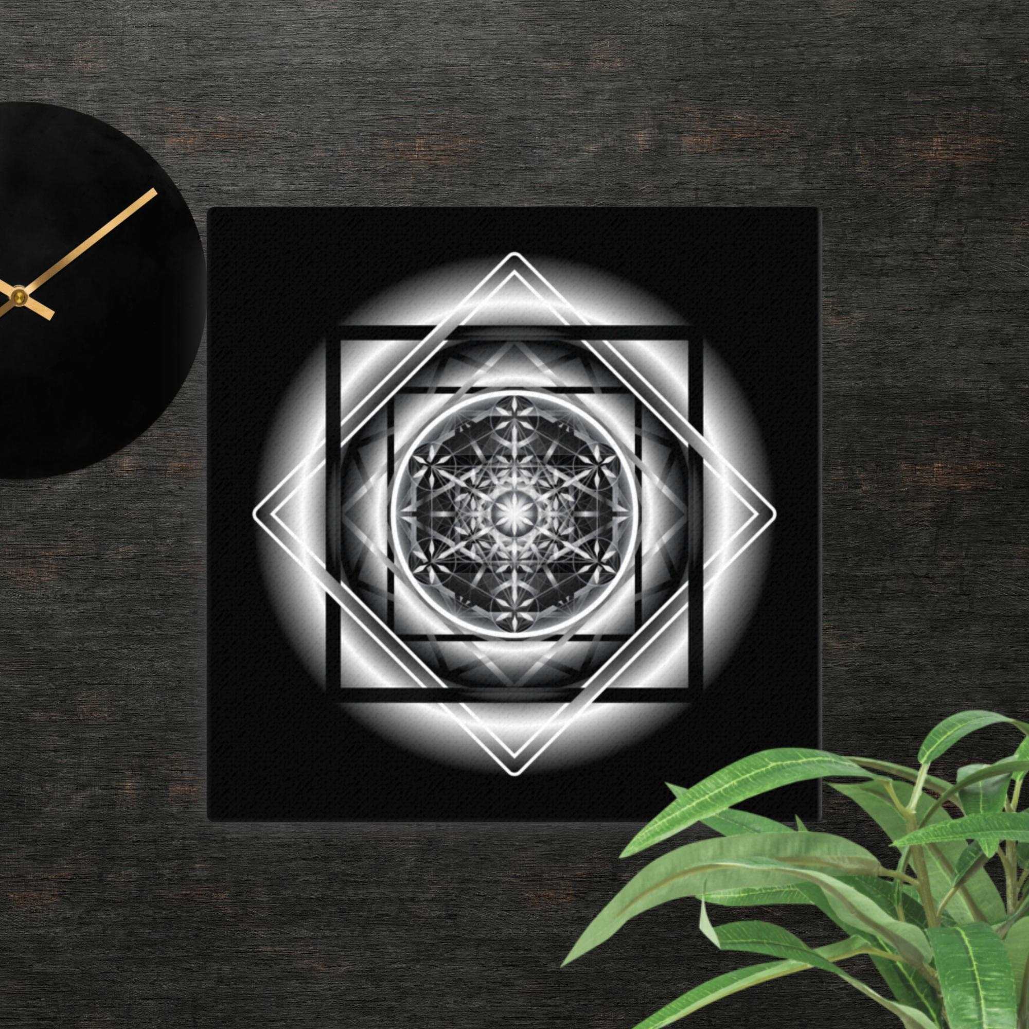 Melchizedek | Black & White Canvas