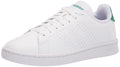 adidas Mens Advantage Racquetball Shoe White/White/Green 14
