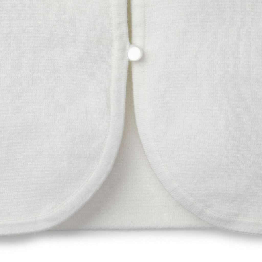 Cropped Curved Hem Cardigan - Baby
