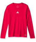 adidas Boys Base Tee Team Power Red X-Large
