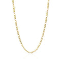 BOBBI DAINTY GOLD FIGARO CHAIN NECKLACE