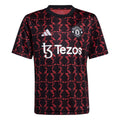 adidas Boys Manchester United Pre-Match Jersey Black/MUFC Red Medium