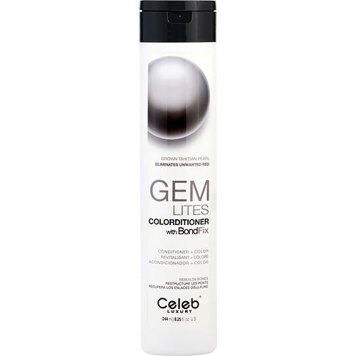 CELEB LUXURY by Celeb Luxury GEM LITES COLORDITIONER WITH BONDFIX TAHITIAN PEARL 8.25 OZ