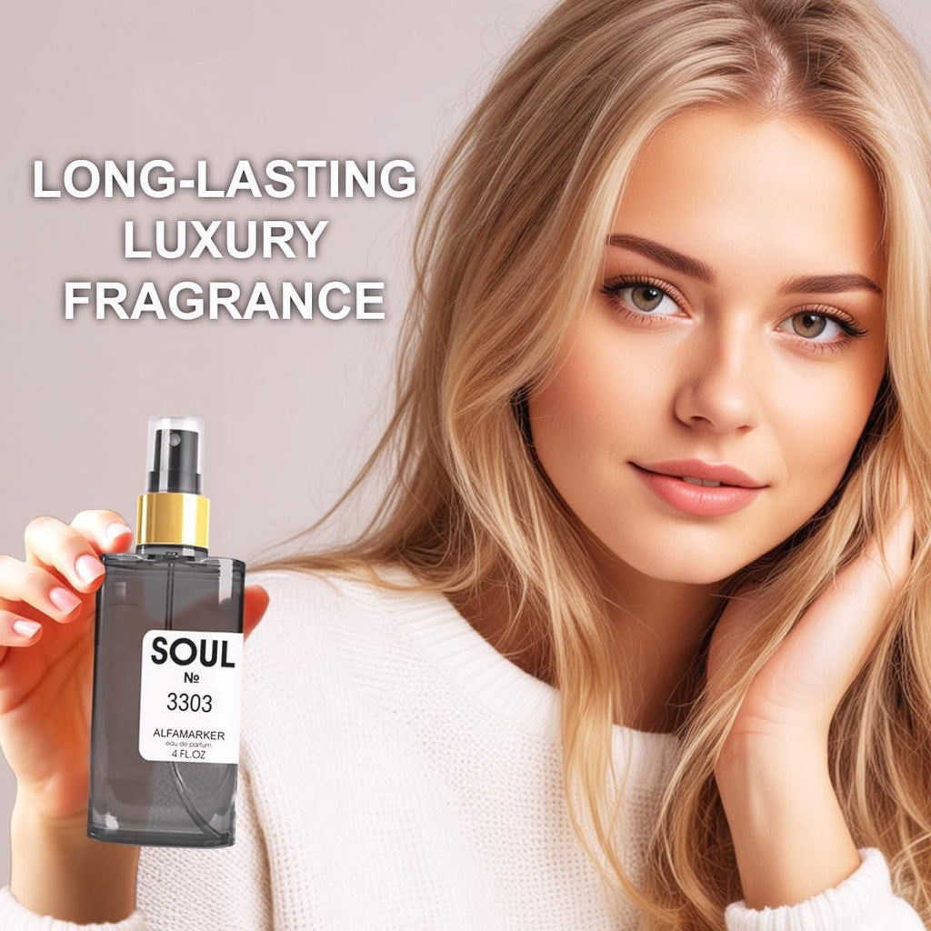 SOUL No. 3801 Impression Bubble Gum Perfume for Women Women Eau de Parfum Spray 4.0 Fl Oz 120 ml Long Lasting Fragrance
