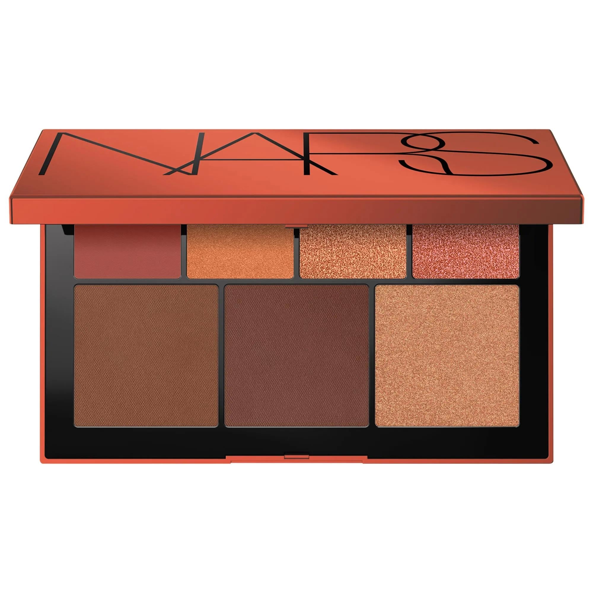 NARS Laguna Face Palette: Eyeshadow, Bronzer & Highlighter All-in-One - Warm Tones, Paraben-Free - Ultimate Makeup Palette
