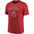 Nike Mens MLB Velocity Performance Practice T-Shirt (US Alpha XX-Large Regular Regular Red Atlanta Braves)