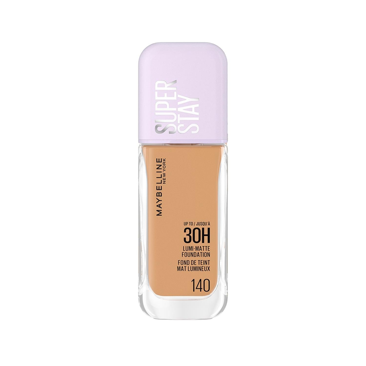Maybelline Super Stay Lumi Matte Foundation 140: Long-Lasting, Buildable Coverage for a Flawless Matte Finish