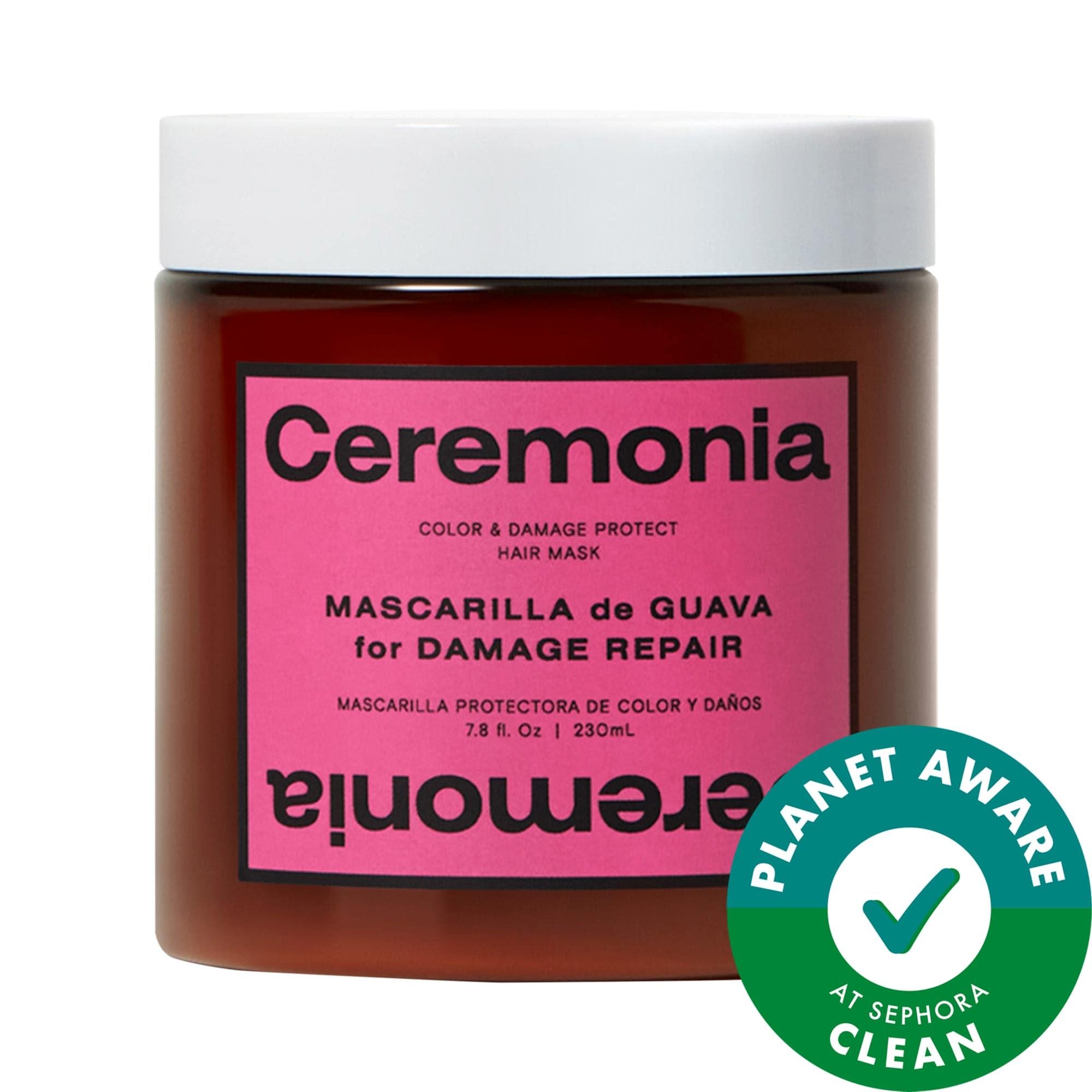 Guava Intensive Hair Repair Mask for Damaged, Color-Treated Hair - Reduces Split Ends by 60%, Breakage by 25%