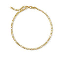 BOBBI DAINTY GOLD FIGARO ANKLET