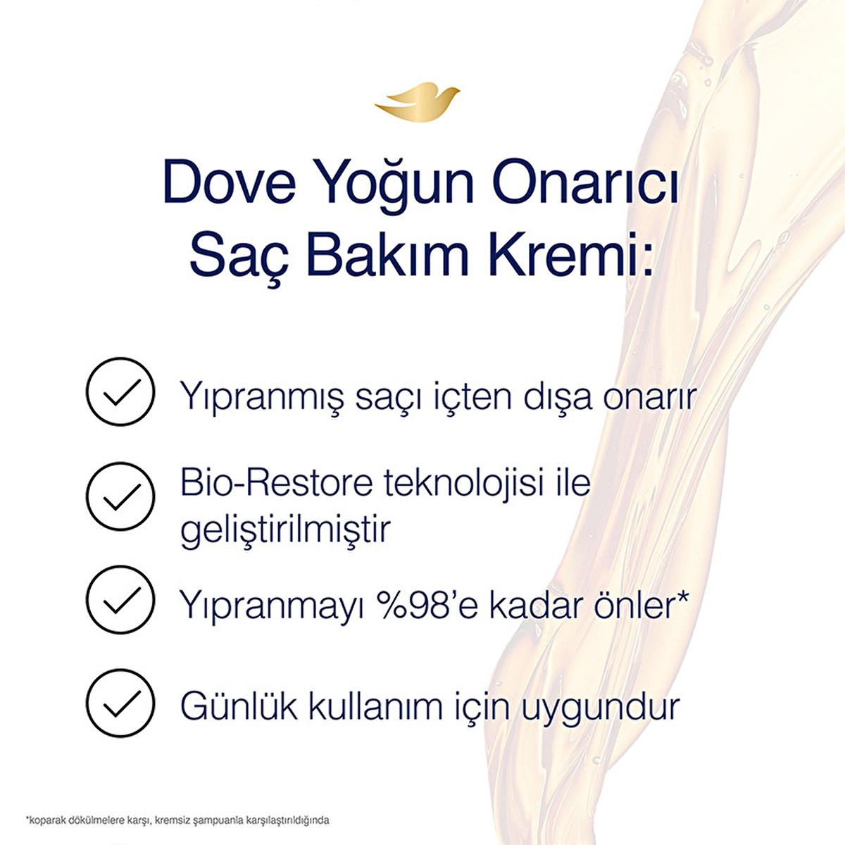 Dove Ultra Care Intensive Hair Conditioner: Damaged Hair Repair, Breakage Reduction, Vegan & Cruelty-Free - Restores Shine & Smoothness