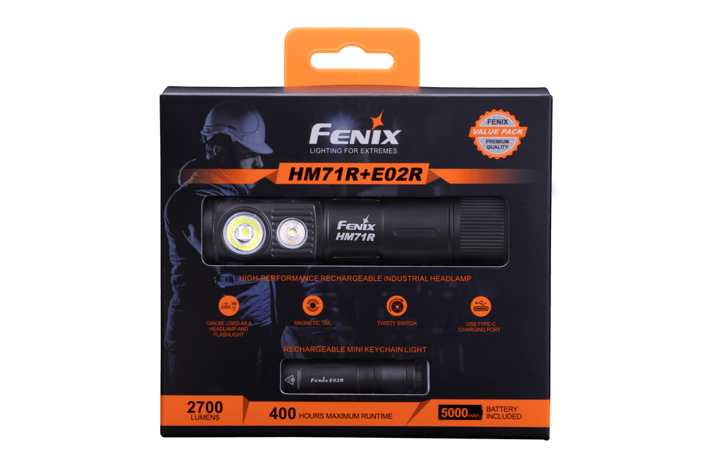 Fenix HM71R Rechargeable Industrial LED Headlamp